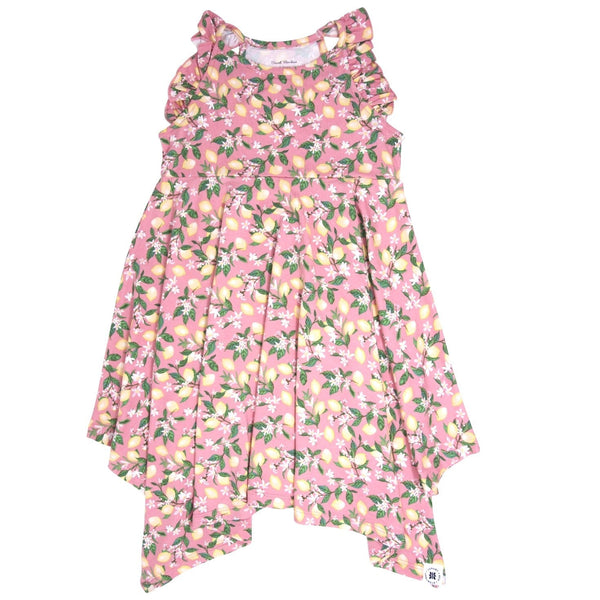 pink-lemon-floral-print-emmas-racerback-dress Sweet Bamboo - Sophia's StyleDresses-1